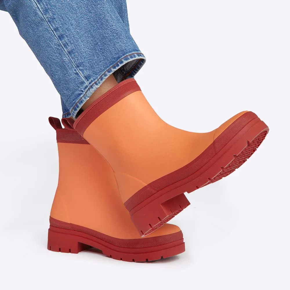 Merry People Andie Ankle Boot - Peach