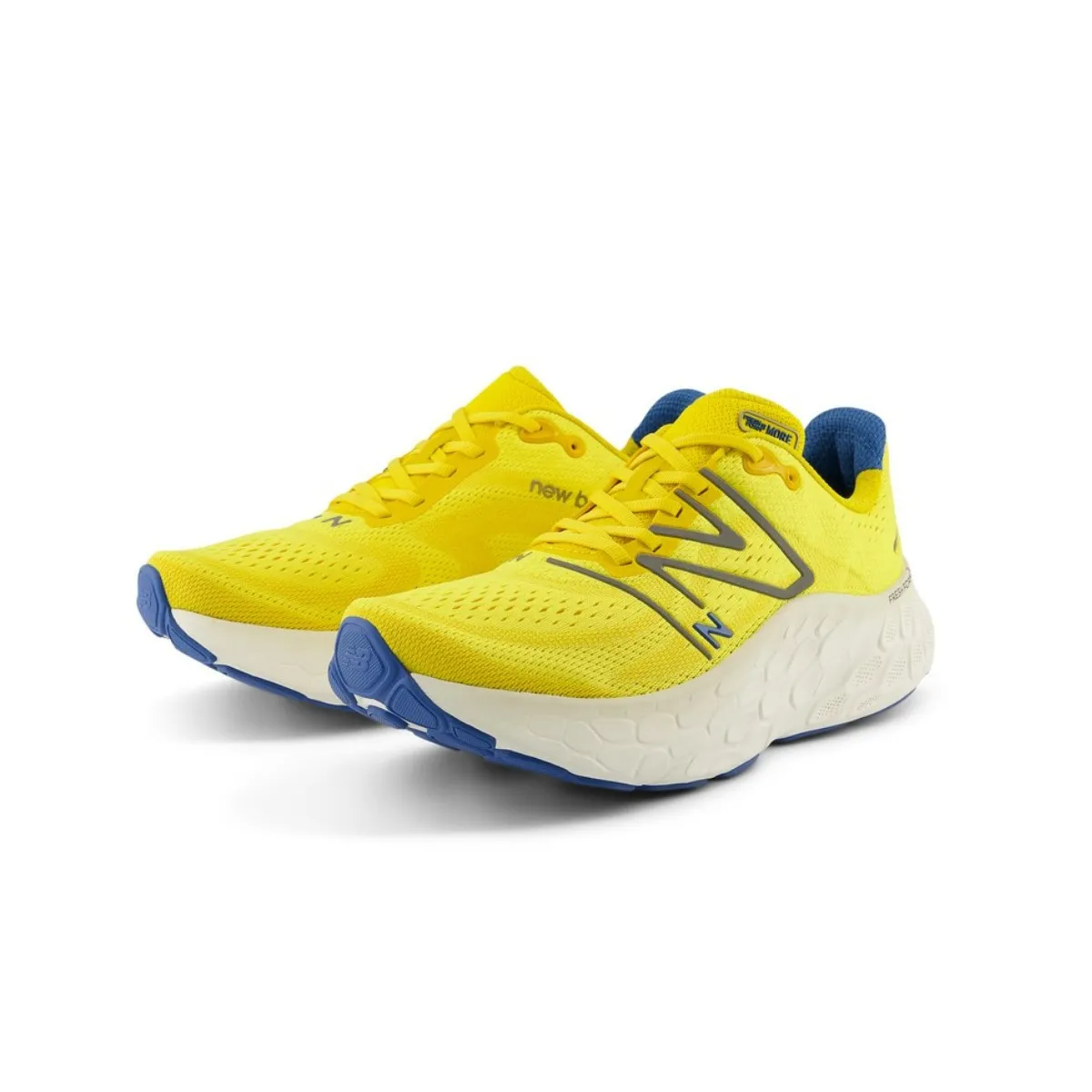 New Balance Fresh Foam X More v4 Yellow White SS24 Sneakers