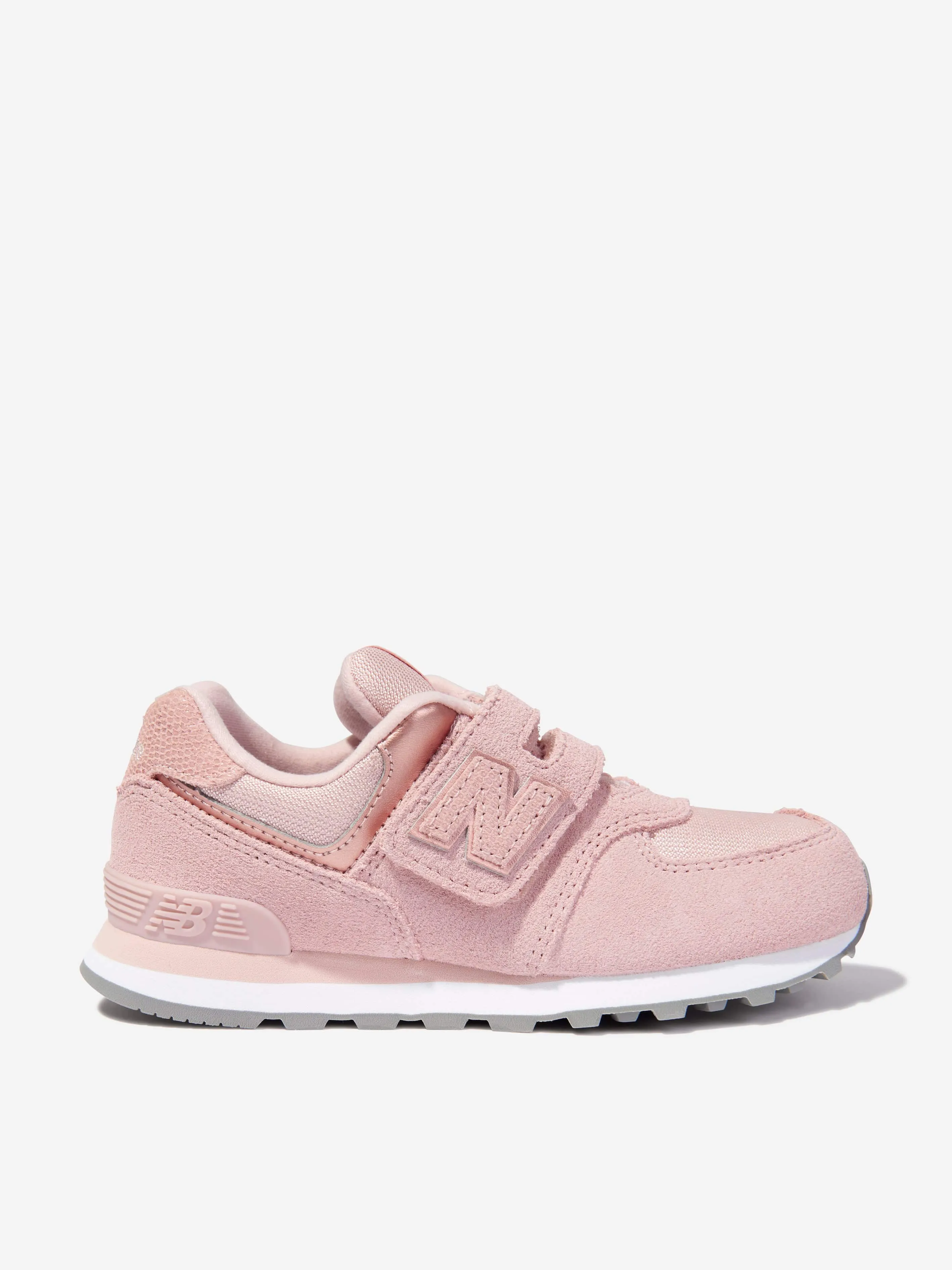 New Balance Girls 574 Pre Velcro Trainers