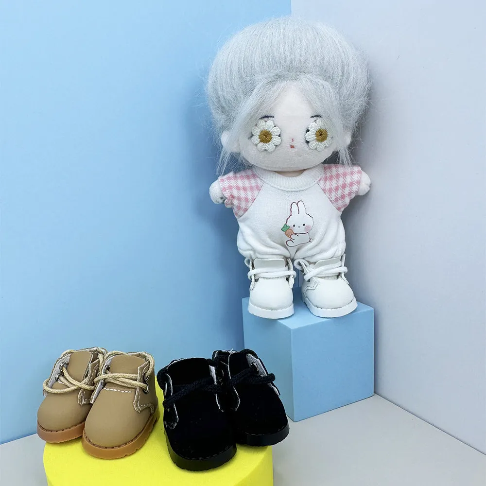 niannyyhouse 10cm Plushie Doll Shoes Length 3.8cm Doll Dress Up