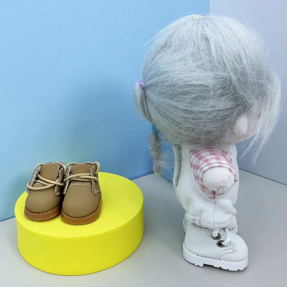 niannyyhouse 10cm Plushie Doll Shoes Length 3.8cm Doll Dress Up