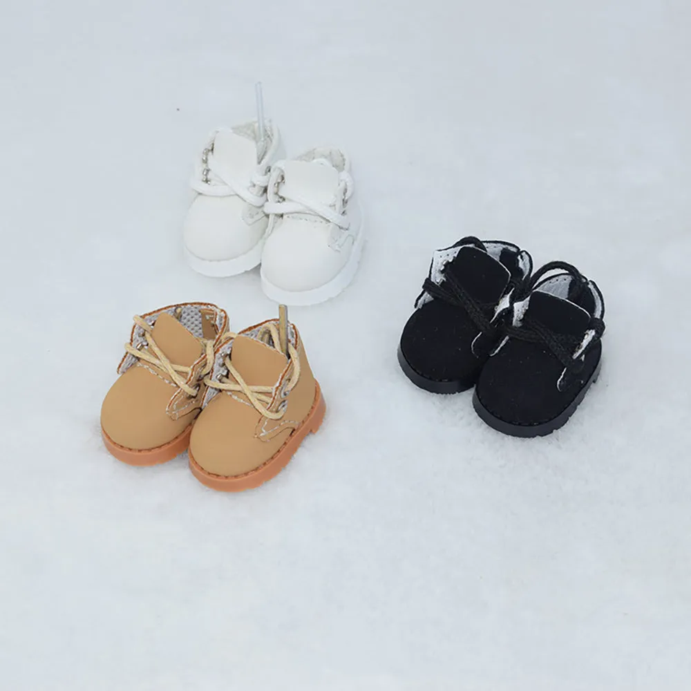 niannyyhouse 10cm Plushie Doll Shoes Length 3.8cm Doll Dress Up