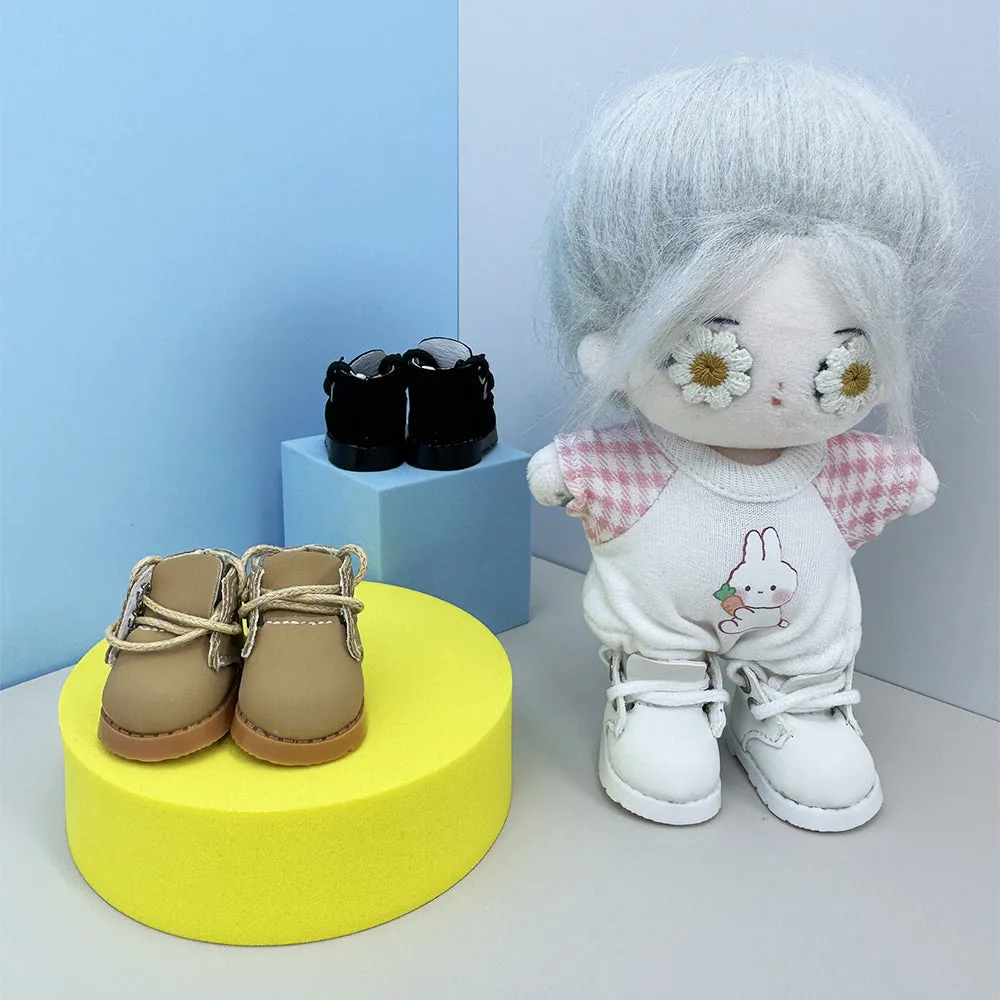 niannyyhouse 10cm Plushie Doll Shoes Length 3.8cm Doll Dress Up