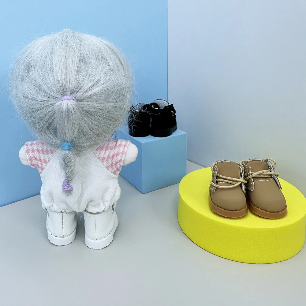 niannyyhouse 10cm Plushie Doll Shoes Length 3.8cm Doll Dress Up