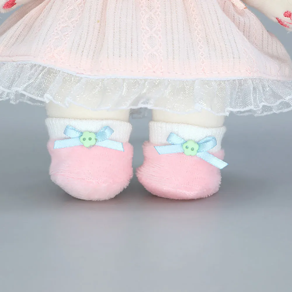 niannyyhouse 20cm Plush Doll Shoes 8in Stuffed Toy Dressup Gift