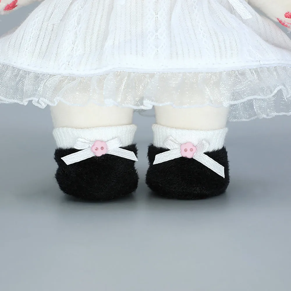 niannyyhouse 20cm Plush Doll Shoes 8in Stuffed Toy Dressup Gift