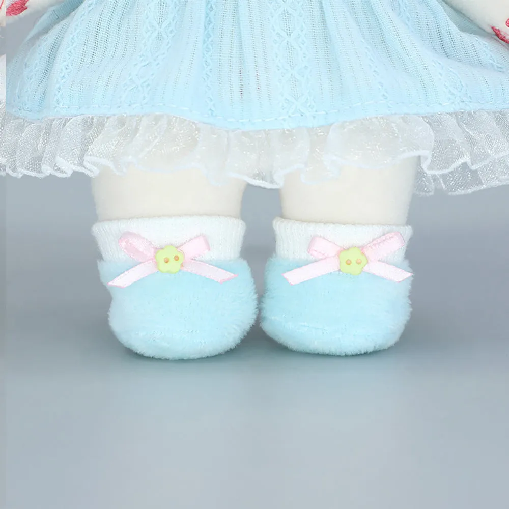 niannyyhouse 20cm Plush Doll Shoes 8in Stuffed Toy Dressup Gift