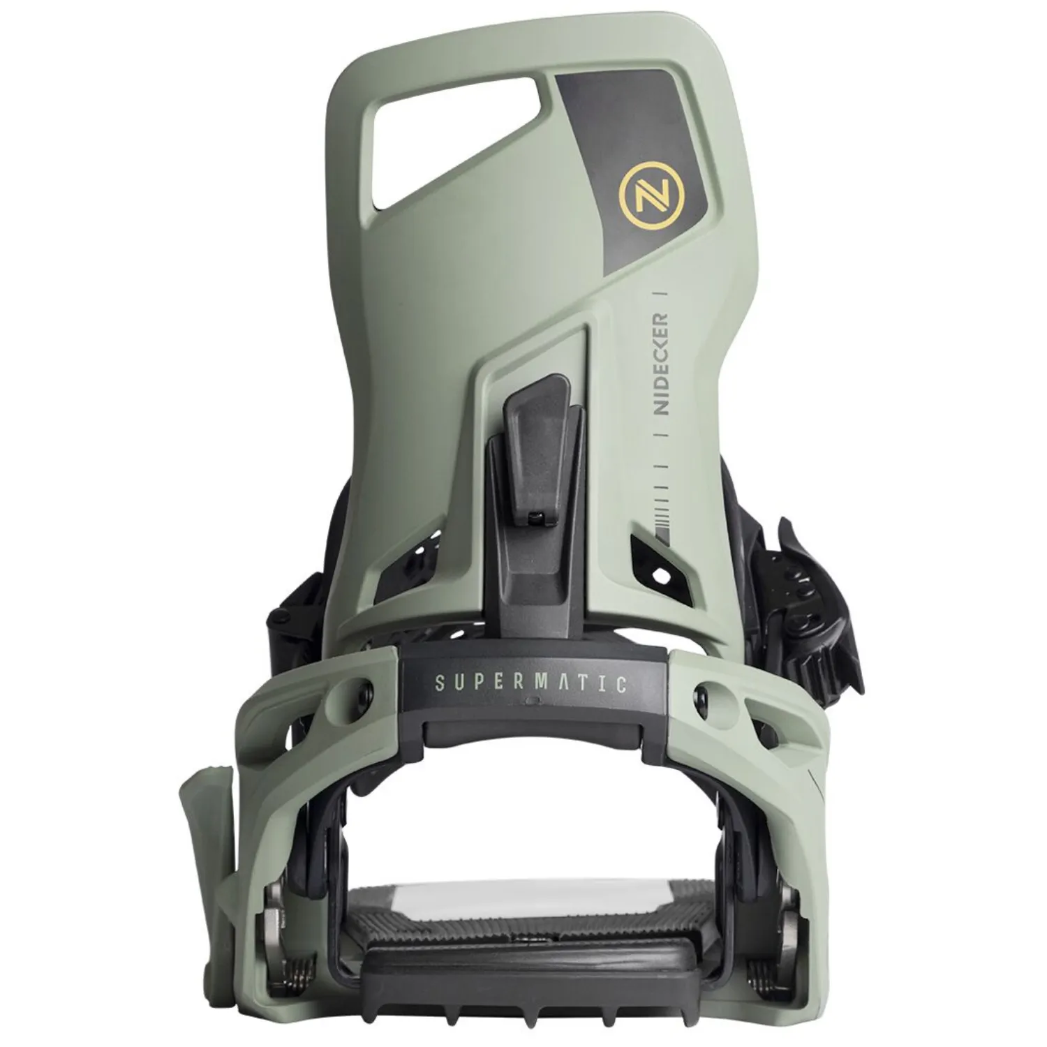 Nidecker Supermatic 2024 - Unisex Snowboard Bindings