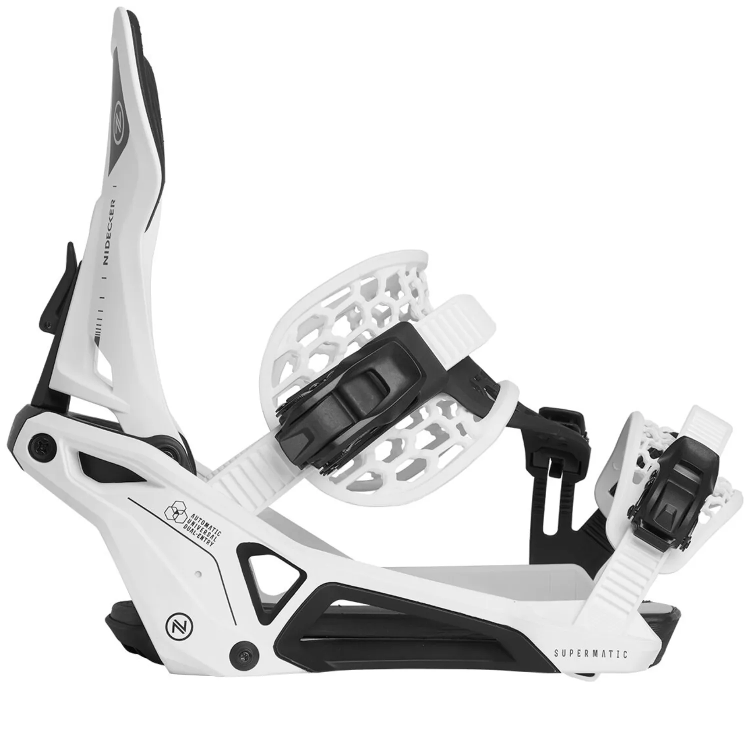 Nidecker Supermatic 2024 - Unisex Snowboard Bindings