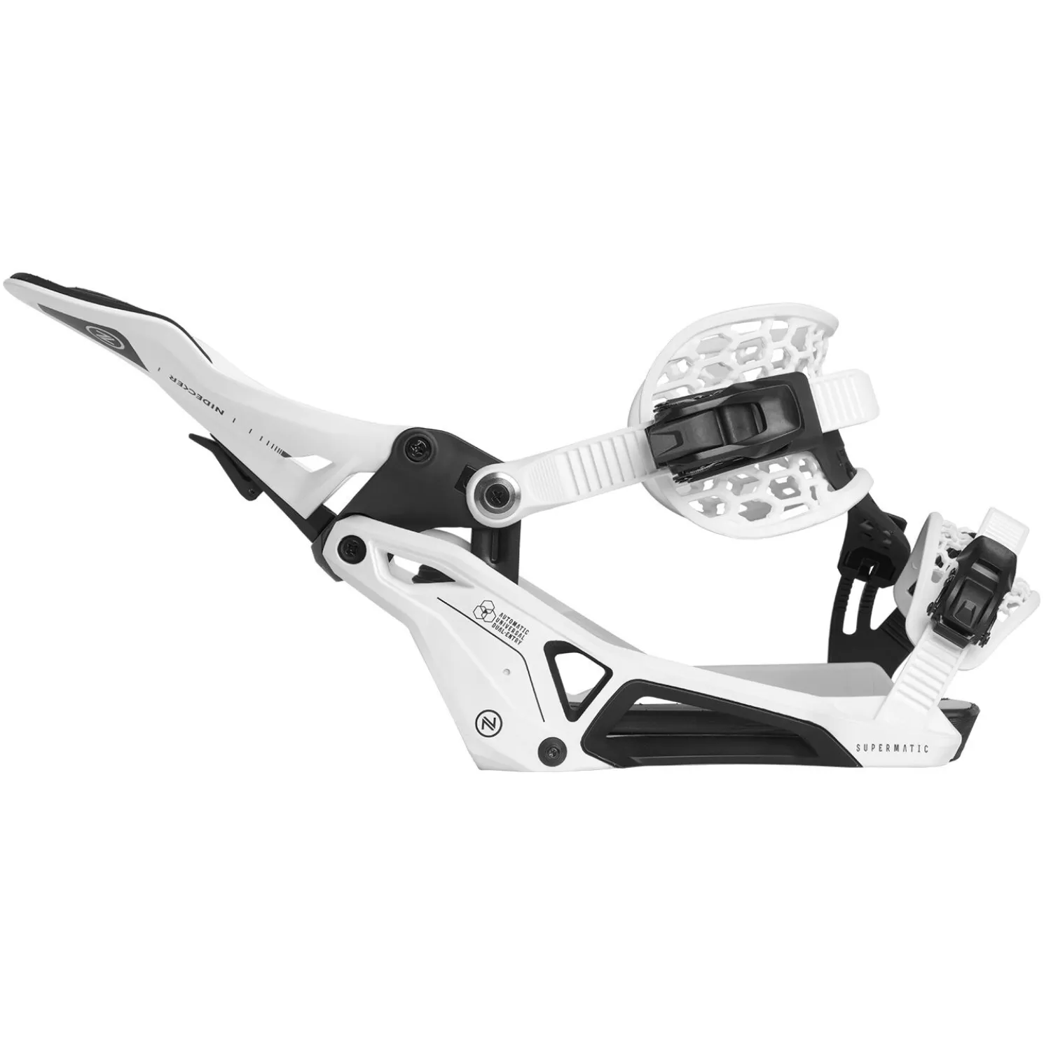 Nidecker Supermatic 2024 - Unisex Snowboard Bindings