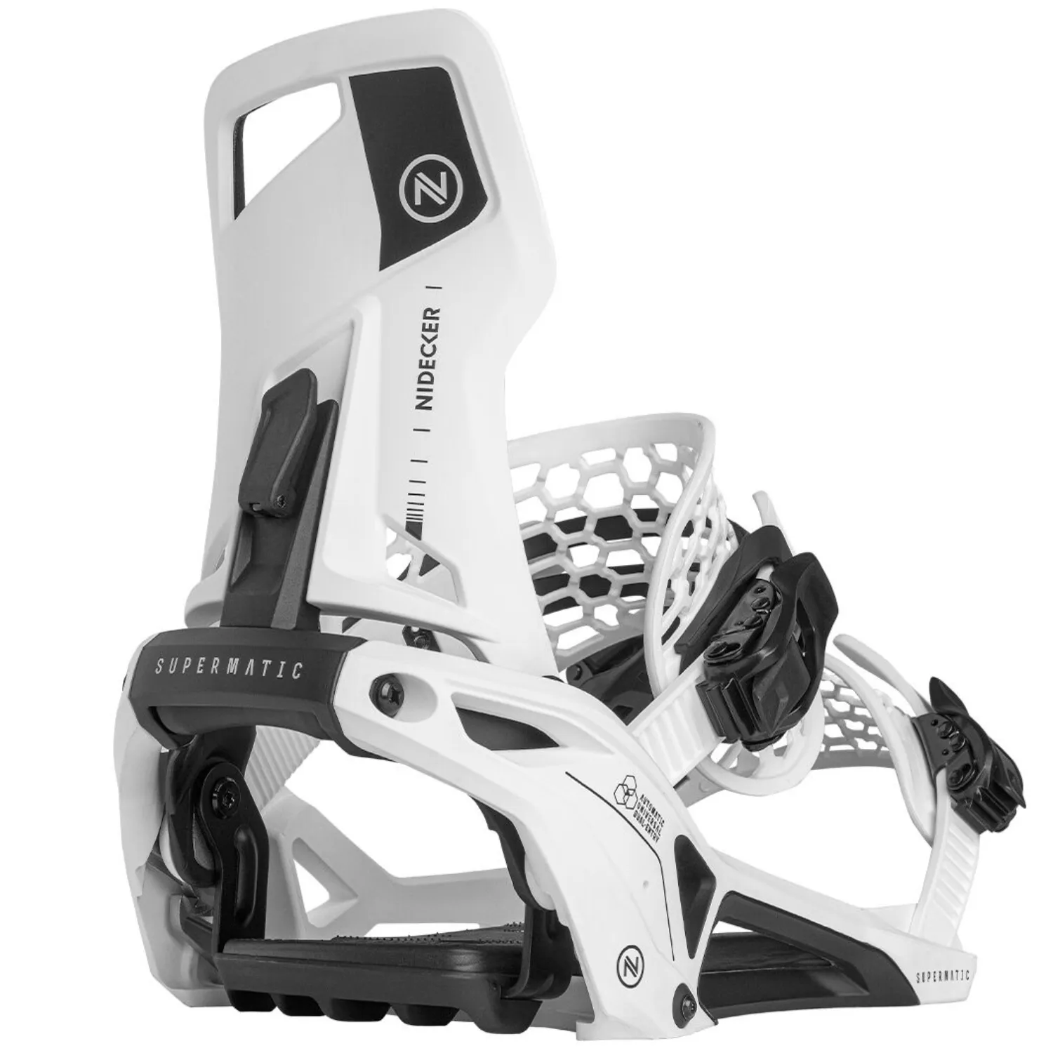 Nidecker Supermatic 2024 - Unisex Snowboard Bindings