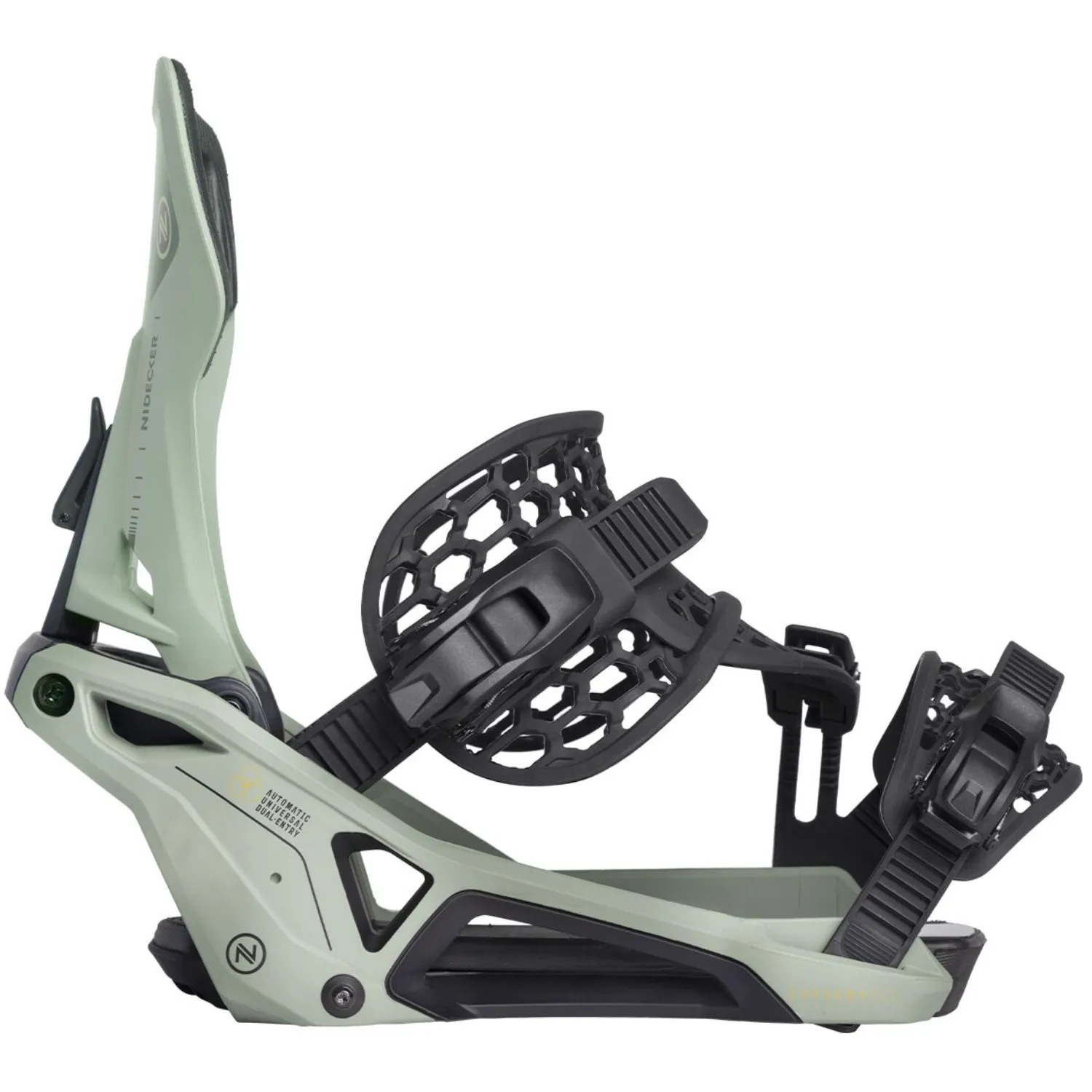 Nidecker Supermatic 2024 - Unisex Snowboard Bindings