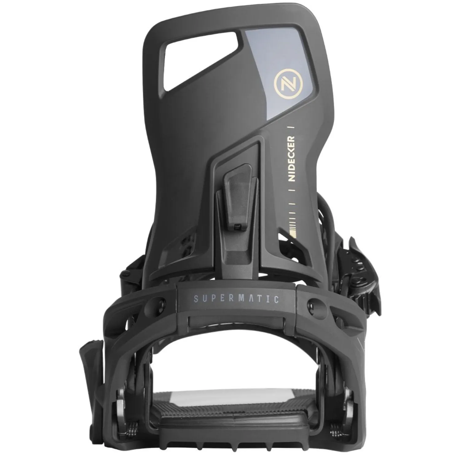 Nidecker Supermatic 2024 - Unisex Snowboard Bindings