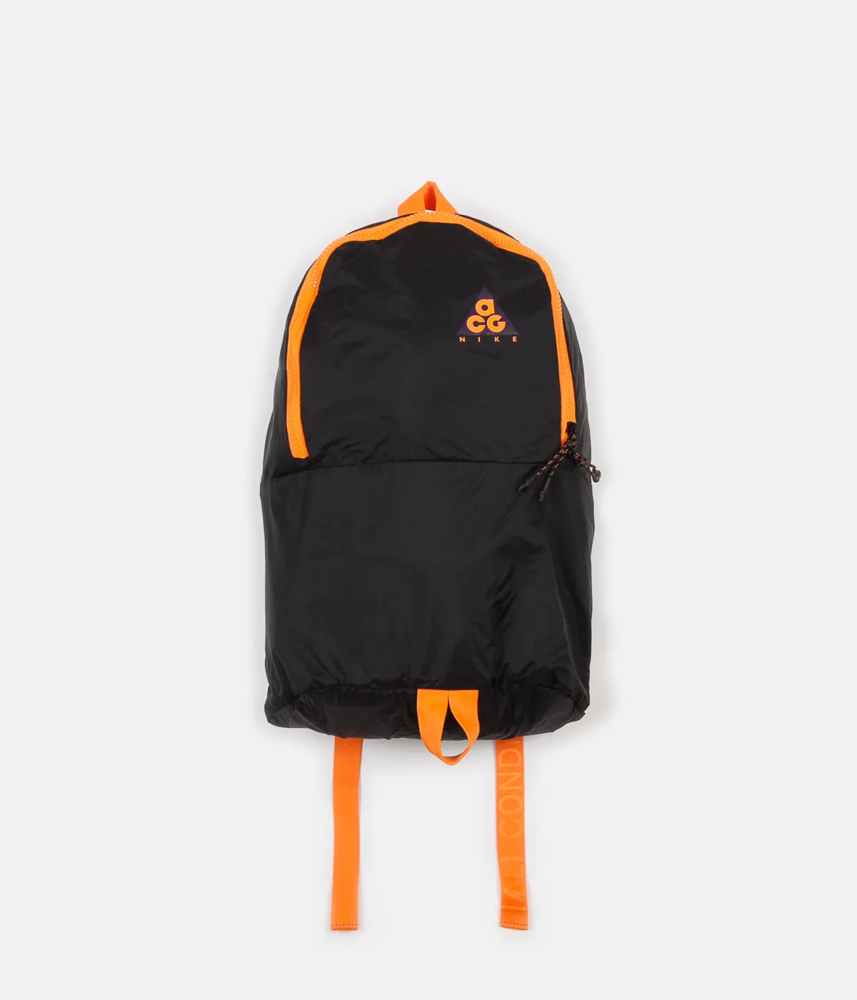 Nike ACG Packable Backpack - Night Purple / Black / Bright Mandarin