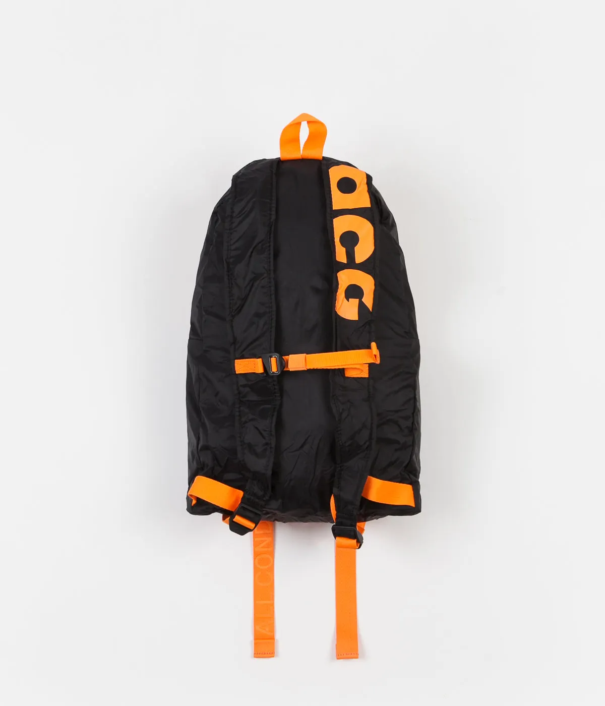 Nike ACG Packable Backpack - Night Purple / Black / Bright Mandarin