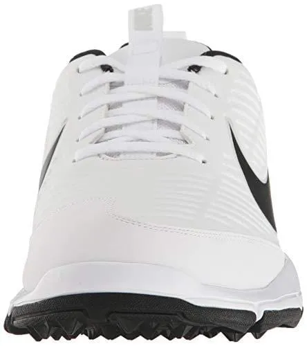 Nike Men's Explorer 2 Golf Shoe, White/Black, 10 M US