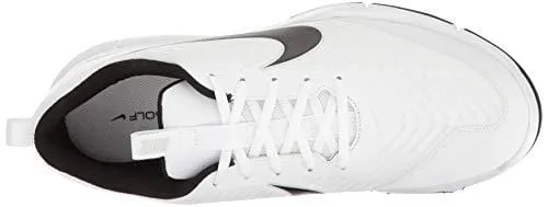 Nike Men's Explorer 2 Golf Shoe, White/Black, 10 M US