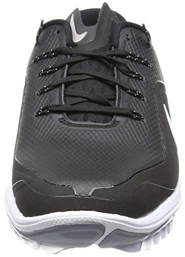 Nike Men's Lunar Control Vapor 2 Golf Shoes, Black/White/Cool Gray, 11 M US