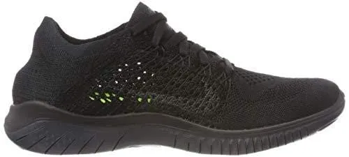 Nike Women's Free RN Flyknit Running Shoe Black/Anthracite 8 M US