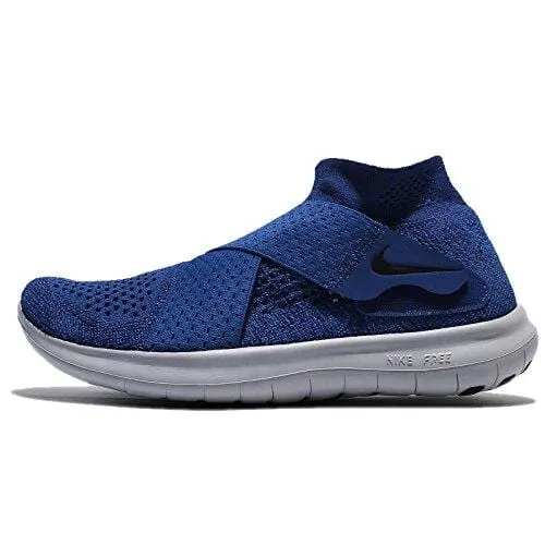 Nike Women's Free RN Motion FK 2017 Running Shoe (9 B(M) US, Binary Blue/Black-Obsidian)