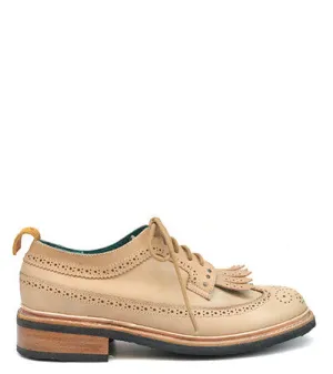 No.1051 RUNWAY brogue shoe Natural