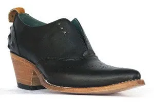 No.2025 SIDEWALK laceless oxford Black