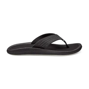 OluKai Men's Ulele Black/Black