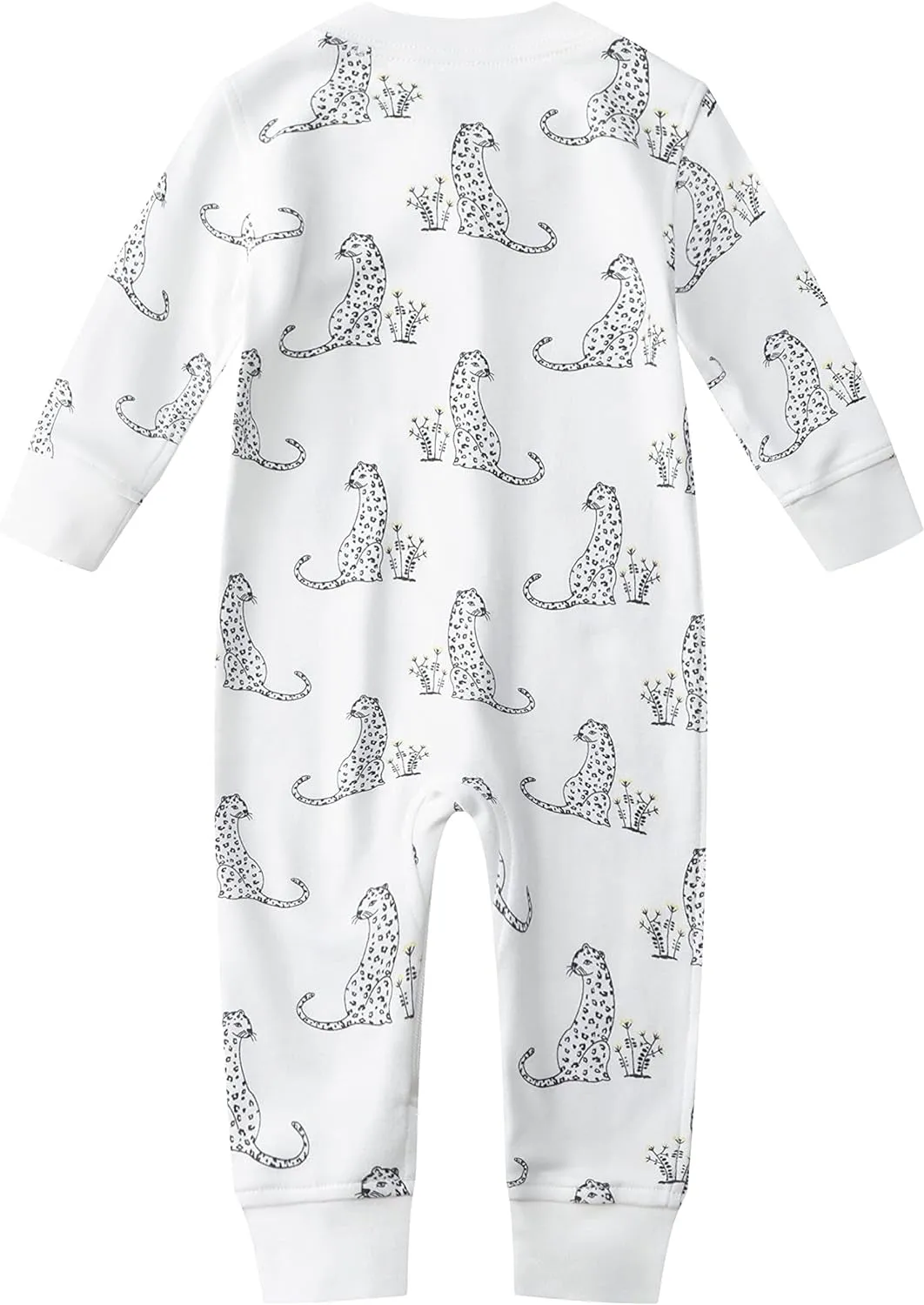 Organic Cotton Baby Boy Girl Zip up Sleep N Play, Footless, Long/Short Sleeve