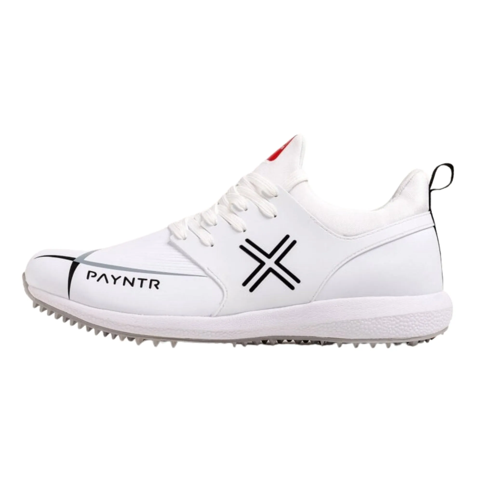 Payntr Cricket Shoes, X-MK3-Pimple All Rounder Cricket Shoes - All White