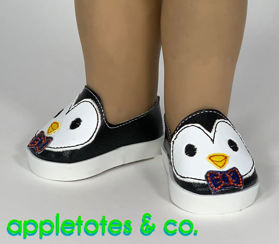 Penguin Flats ITH Embroidery Patterns for 18 Inch Dolls