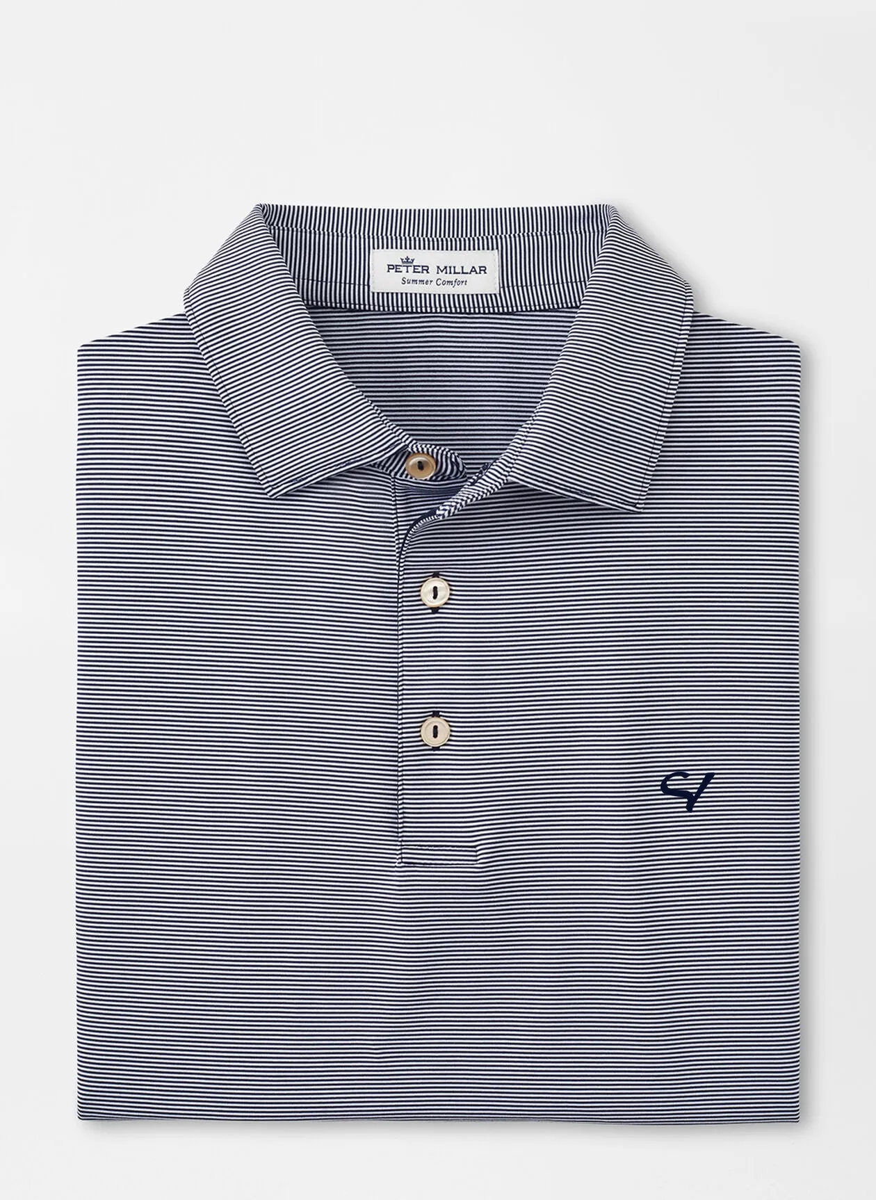 Peter Millar Jubilee Stripe Performance Jersey Polo