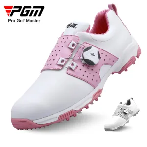 PGM XZ098 logo custom ladies golf shoes from China stylish golf shoes for women