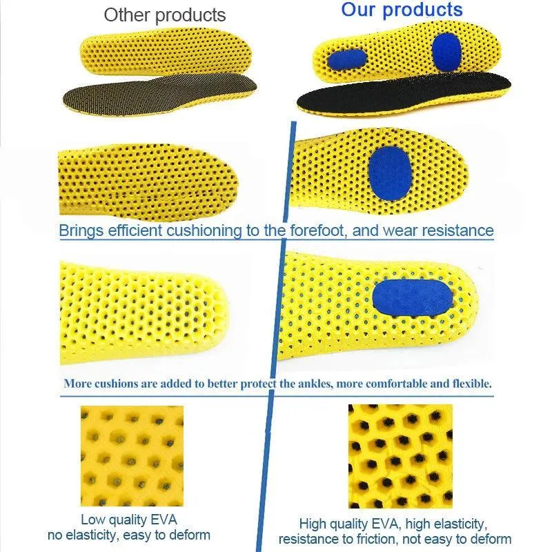 Premium Orthotic Memory Foam Insoles for Maximum Support and Comfort