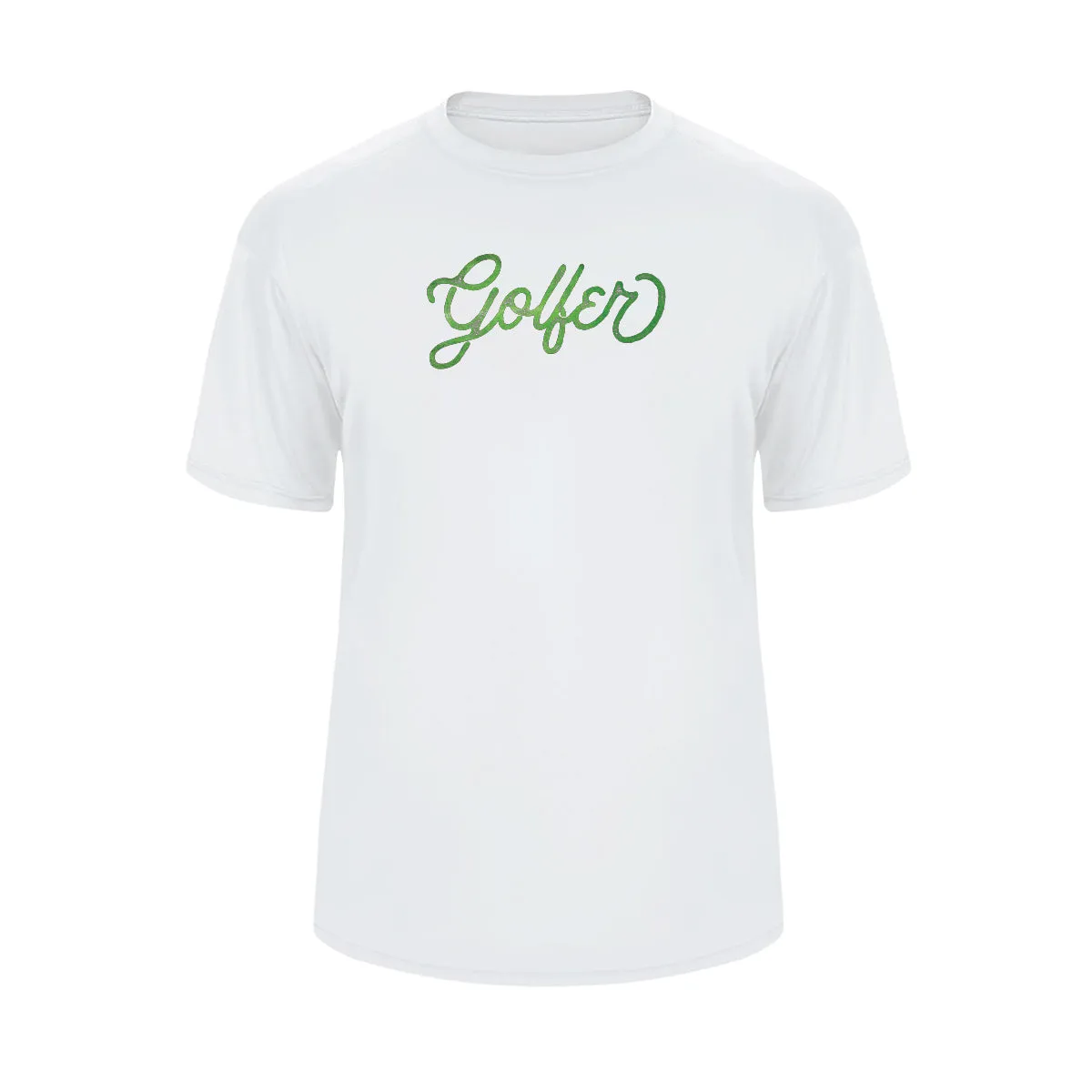 "Golfer" Performance Tee (White)