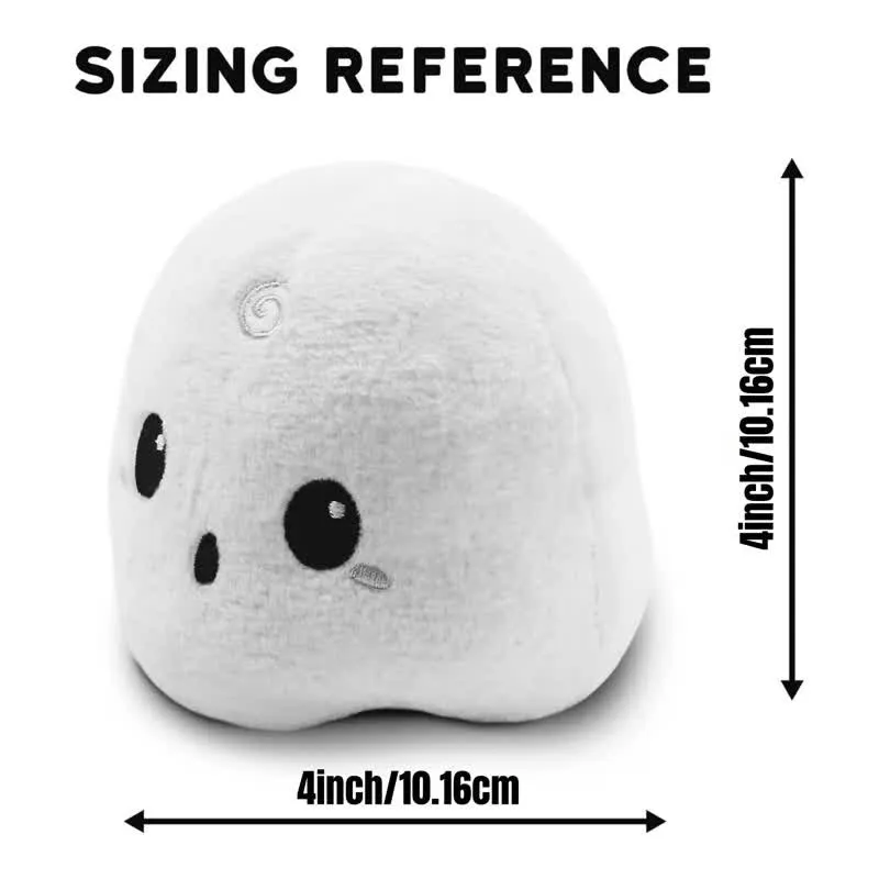 Reversible Ghost Plush Toy