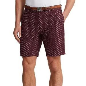 RLX Ralph Lauren Athletic Stretch Printed Golf Shorts - Stewart Diamond