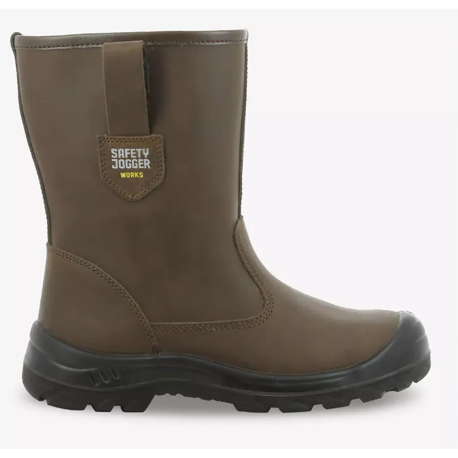 Safety Jogger ALASKA C PRO S3 SRC ASTM F2413:2018 - EN ISO 20345:2022 Heavy Duty Leather Safety Boots