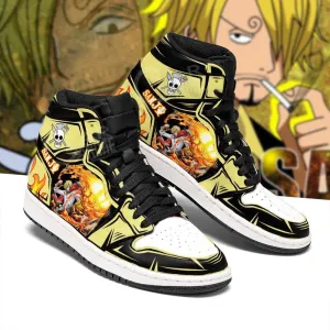 Sanji Diable Jambe Sneakers Custom Anime OP Shoes