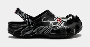 Spider-Man Venom Classic Clog Mens Sandals (Black/Silver)