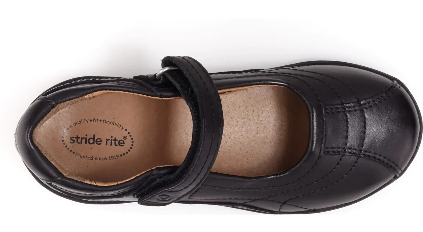 Stride Rite Girls' Claire Mary Jane - Black