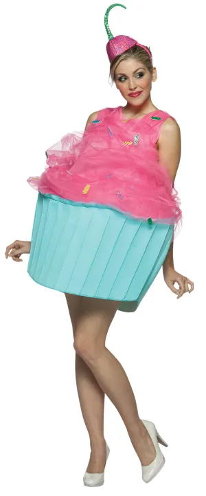 Sweet Eats Cupcake Adult Costume Size 4-10