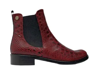 Taille Wine Chelsea ankle boot