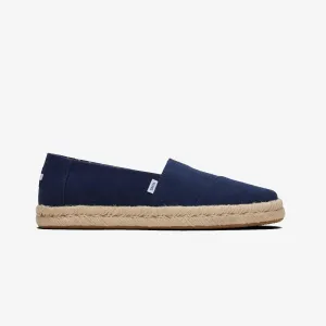 Toms | JUTE WRAP ESPADRILLES  { NAVY