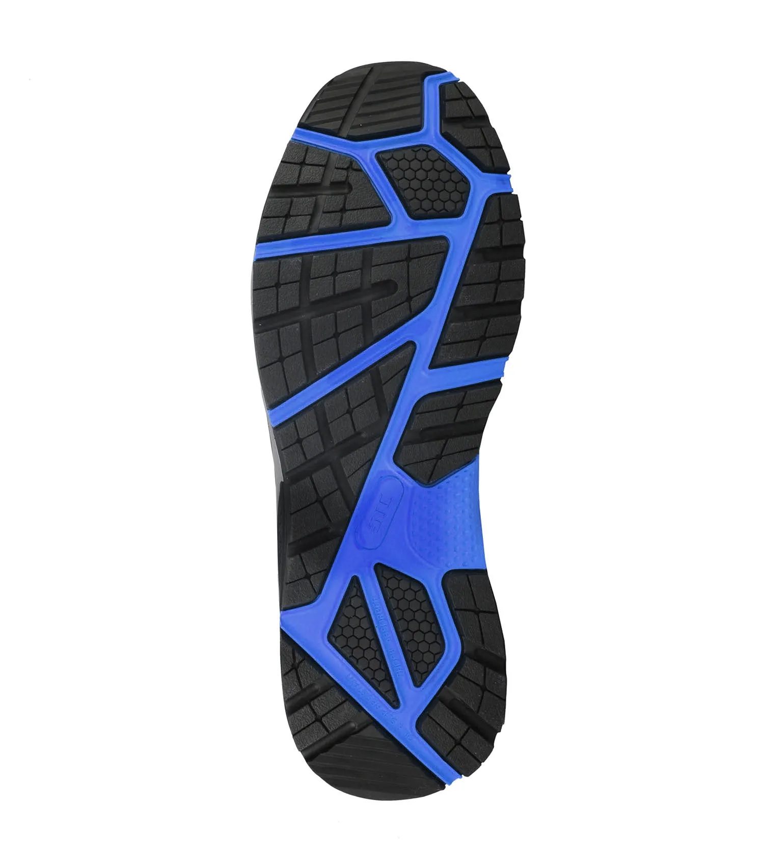 Trainer, Black & Blue | Athletic Metal Free Lightweight Work Shoes