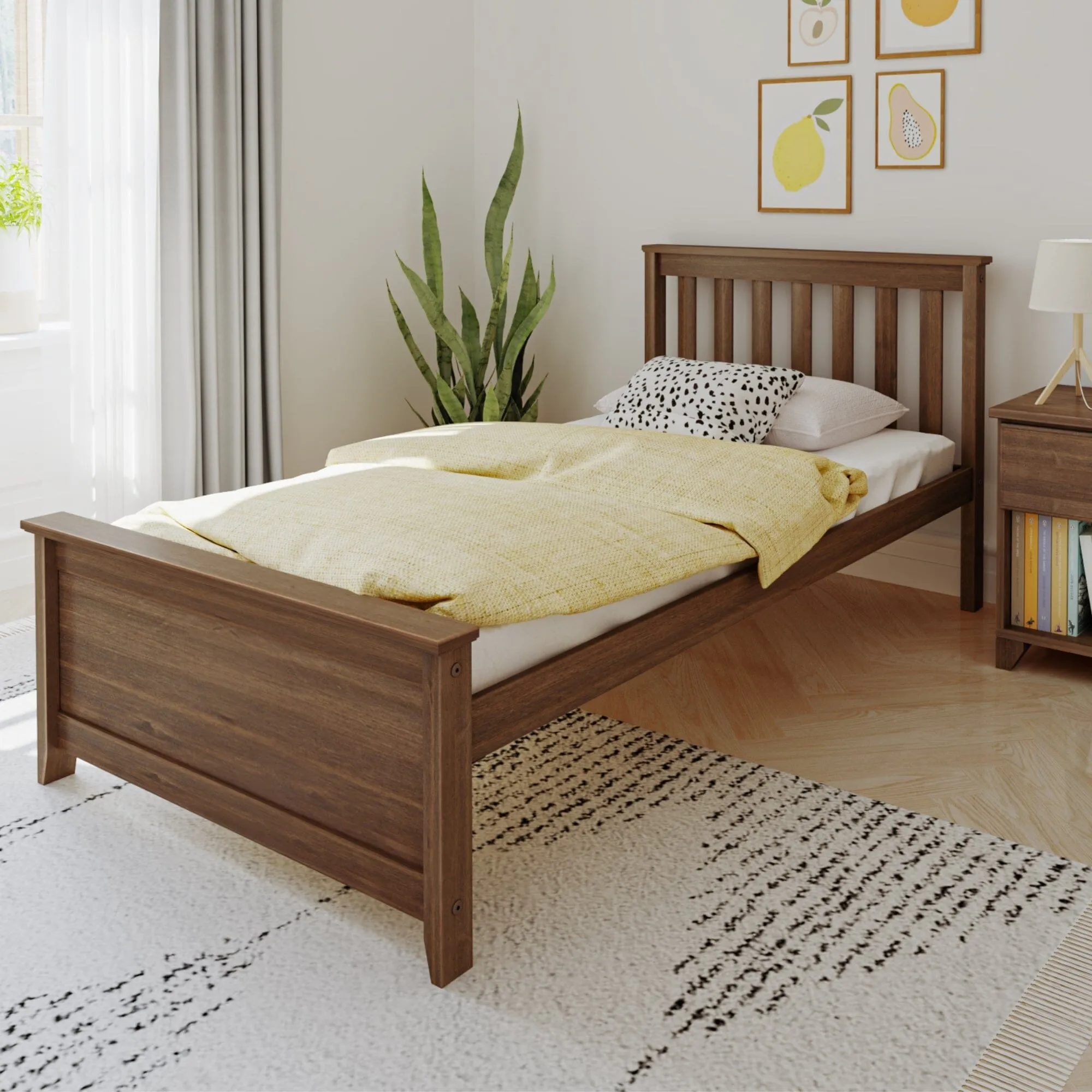 Twin Slatted Bed