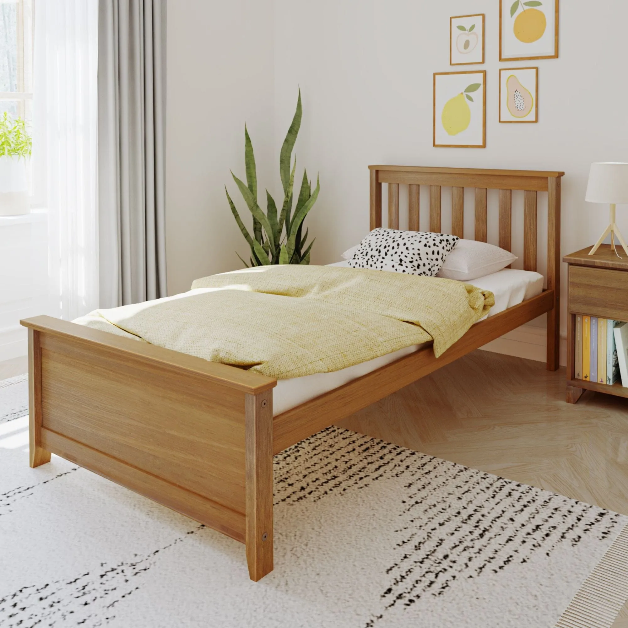 Twin Slatted Bed