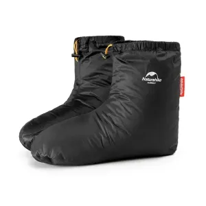 Ultralight Waterproof Down Shoe Covers for Winter Hiking and Camping