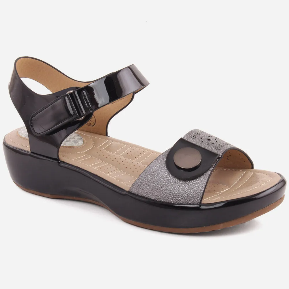 Women "LUCY" Lightweight Strappy Comfort Sandals